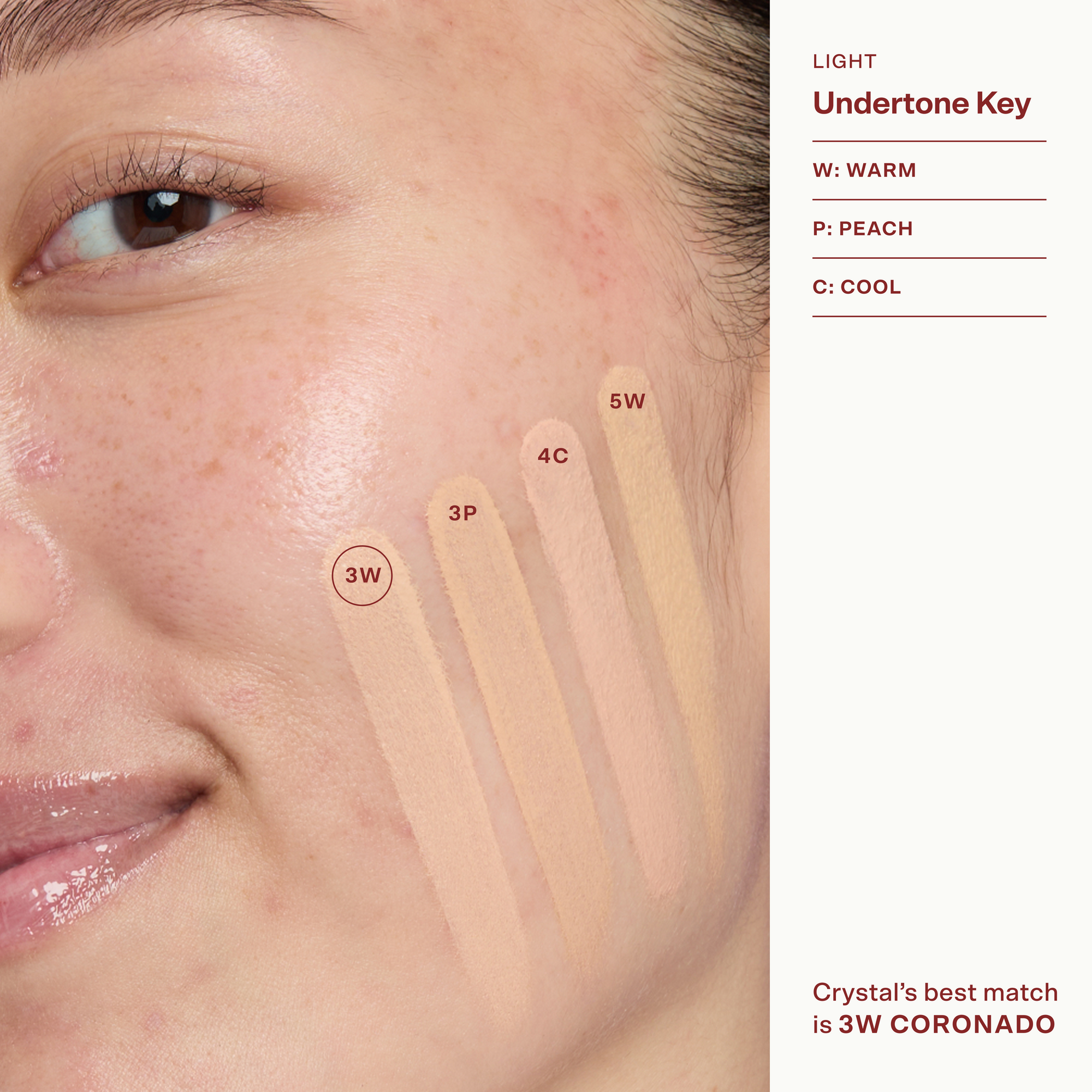 [3w coronado, 3p coachella, 4c crystal cove, 5w del mar]